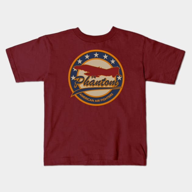 F-4 Phantom Kids T-Shirt by Firemission45